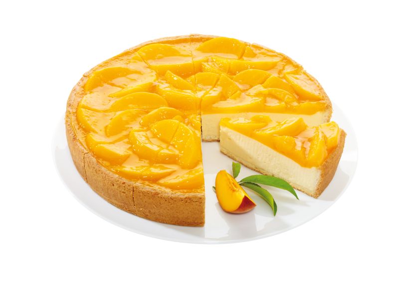 Pfirsich Rahm Käsetorte